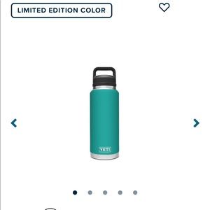 Yeti 36 oz teal cup